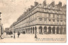 CPI (B2477) FRANTA, PARIS, HOTEL CONTINENTAL, COTE DE LA RUE RIVOLI ET PLACE DE LA CONCORDE, CIRCULATA, 1907, STAMPILA, Europa, Printata