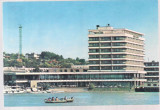 Carte postala(marca fixa) -TULCEA-Hotel DELTA, Necirculata, Printata