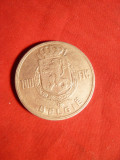 Moneda 100 Fr. Belgia 1948 argint ,cal.F.Buna ,comemorativa, Europa