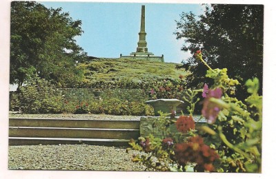 carte postala(ilustrata) -TULCEA-Monumentul eroilor de pe Colnicul Horei foto