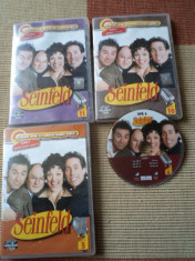 SEINFELD 5 DVD vol 1 sigilat, 5, 10, 11, vol. 6 fara carcasa plastic foto