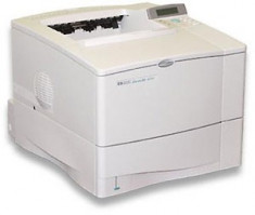 HP laserjet 4100N Alb/Negru 24ppm Paralel+retea-cartus reincarcabil 6000 pagini ideala volum mare printare foto