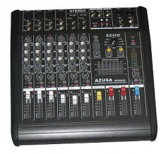 Vand mixer audio cu amplificator pmq2108 2x240w azusa mik0042 foto