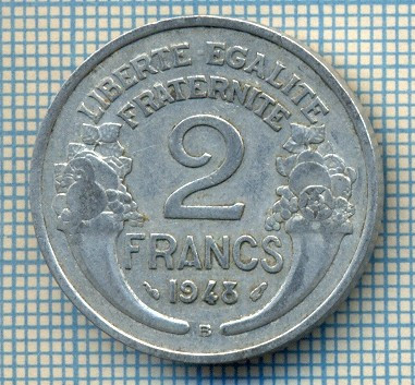 419 MONEDA VECHE - FRANTA - 2 FRANCS -anul 1948 B -starea care se vede foto