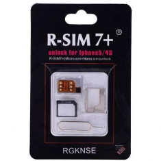 R-Sim 7 + RGKNSE pentru deblocare - DECODARE Apple iPhone 5 + 4S Original - BUCURESTI foto