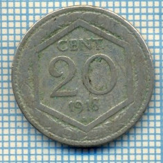 414 MONEDA VECHE - ITALIA - 20 CENTESIMI -anul 1918 -starea care se vede