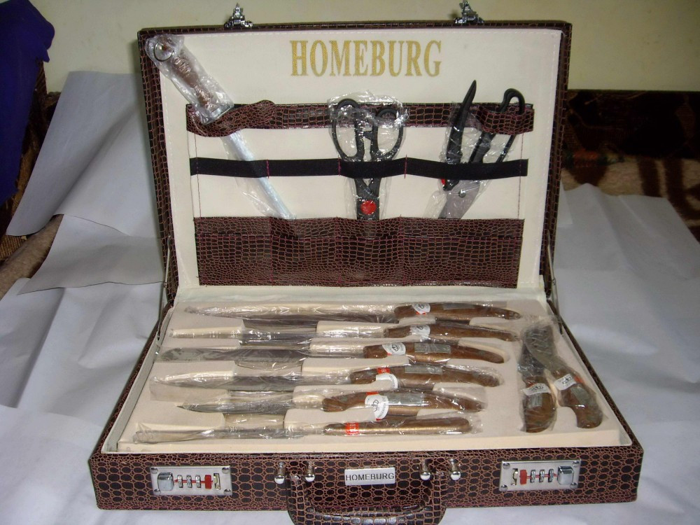 Set de cutite Homeburg in geanta diplomat | arhiva Okazii.ro