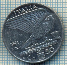 496 MONEDA - ITALIA - 50 CENTESIMI -anul 1941 - magnetica -starea care se vede foto