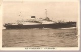 CPI (B2505) NAVA SATURNIA. VULCANIA, CONSULICH LINE TRIESTE, EDITURA RIZZOLI E C. - MILANO, SCRISA SI NECIRCULATA, VAPOR