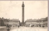 CPI (B2507) PARIS. LA PLACE VENDOME ET LA COLONNE, CIRCULATA 28.9. 1909