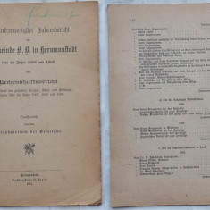 Al douăzeci și treilea raport al comunității din Sibiu , Sibiu 1910