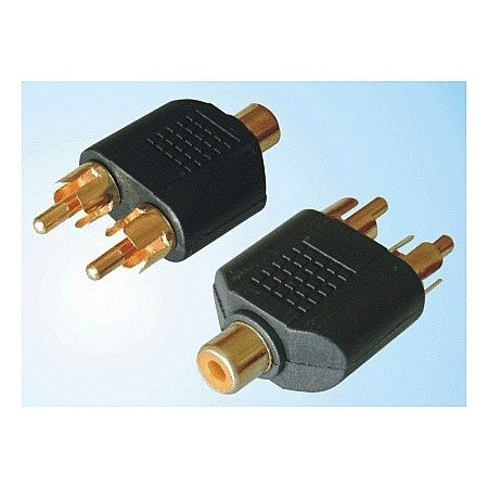 ADAPTOR RCA MAMA LA 2 RCA TATA