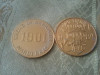 Lot 2 medalii, acelasi diametru, 1981 si 1984, 10 roni lotul