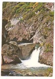 Carte postala(marca fixa)-STANA DE VALE-Cascada Iodolina, Necirculata, Printata