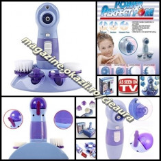 SET APARAT 4in1 SPA FACIAL INGRIJIRE CURATARE TEN MASAJ VACUUM + CADOU BATERII foto