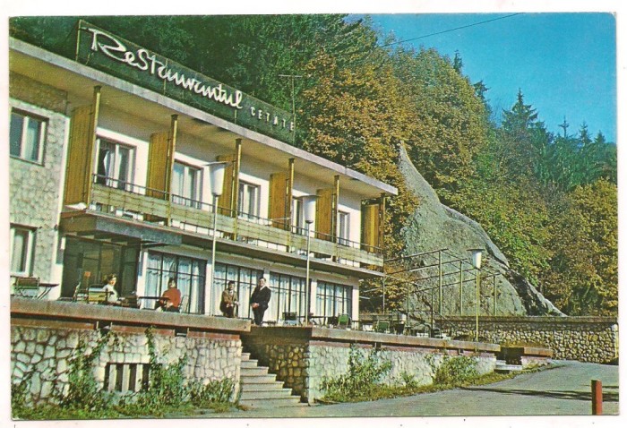 carte postala(ilustrata) -RISNOV-Restaurant Cetate