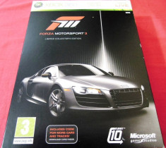 Joc Forza Motorsport 3 Limited Collectors Edition, exclusiv xbox360, original! foto