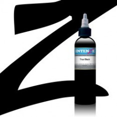 Intenze True Black 30 ml tus pentru tatuat foto