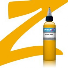 Intenze Golden Yellow 30 ml tus pentru tatuat foto