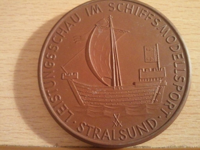 Medalie Leistungsschau im schiffsmodellsport Stralsund 39,49 grame