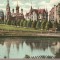 CPI (B2521) GERMANIA. KARLSBAD, WESTEND UND RUSSISCHE KIRCHE, CIRCULATA 18 IUN 1910, STAMPILE, TIMBRU