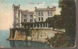 CPI (B2537) ITALIA. TRIESTE. MIRAMAR, CIRCULATA 25.OCT. 1912, STAMPILE