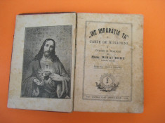 (VAND-SCHIMB) CARTE RELIGIOASA &amp;quot;VIE IMPARATIA TA&amp;quot; 1933 foto