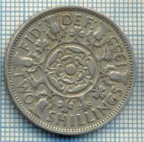533 MONEDA - MAREA BRITANIE - TWO SHILLINGS -anul 1955 -starea care se vede