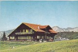 Vedere Predeal, cabana Poiana Secuilor, semnata de Marta Barbulescu 1977
