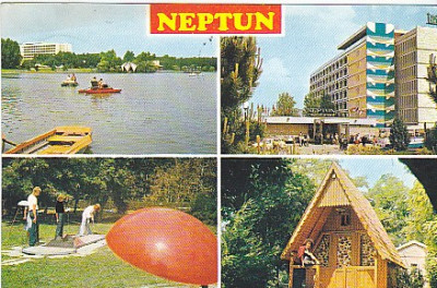 Vedere Neptun, semnata de scriitorul Ioan N Chitu 1980 foto