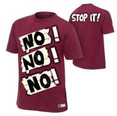 Tricou WWE Daniel Bryan &amp;quot;NO NO NO&amp;quot; Authentic foto