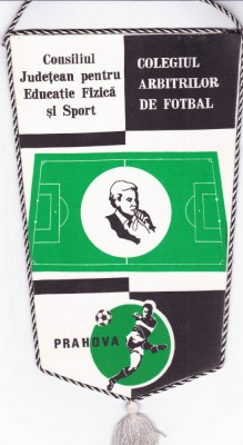 Fanion Colegiul Arbitrilor de Fotbal PRAHOVA foto