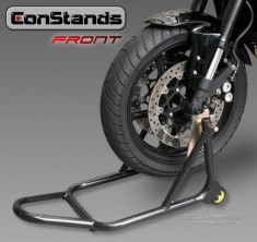 Stander stand motocicleta moto Hyosung GD 250 i pentru ridicarea rotii din fata foto