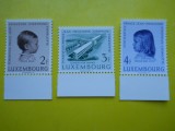 HOPCT LUXEMBOURG SPITALUL CLINICA PTR.COPII 1957 3 VAL MNH 411B