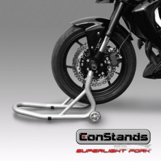 Stander/ stand moto motocicleta universal din aluminiu pentru ridicarea furcii fata foto
