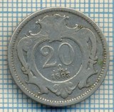 540 MONEDA - AUSTRIA - 20 HELLER -anul 1893 -starea care se vede