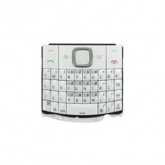 Tastatura Qwerty Nokia X2-01 alba - Produs Original + Garantie - foto