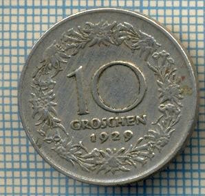 543 MONEDA - AUSTRIA - 10 GROSCHEN -anul 1929 -starea care se vede