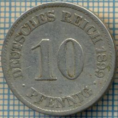 551 MONEDA - GERMANIA - 10 PFENNIG -anul 1899 A -starea care se vede