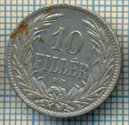 552 MONEDA - UNGARIA - 10 FILLER -anul 1895 -starea care se vede foto