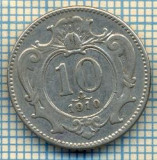 555 MONEDA - AUSTRIA - 10 HELLER -anul 1910 -starea care se vede