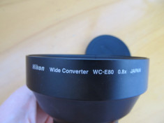 VAND NIKON WC-E80 WIDE ANGLE CONVERTER LENS PT COOLPIX foto