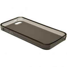 Husa TPU Case material Poliuretan termorezistent / TPUcu silicon / gell Apple iPhone 5 Gri Gray Noua Sigilata foto