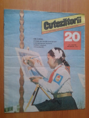 REVISTA CUTEZATORII 1989 NR. 20 foto