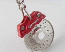 breloc brembo etrier rosu crom expediere gratuita calitate inalta a materialelor foto