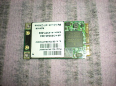 placa de retea wireless laptop hp pavilion dv2000 foto