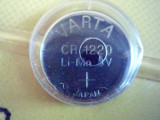 Baterie lithium Varta CR1220, dar si alte numere.