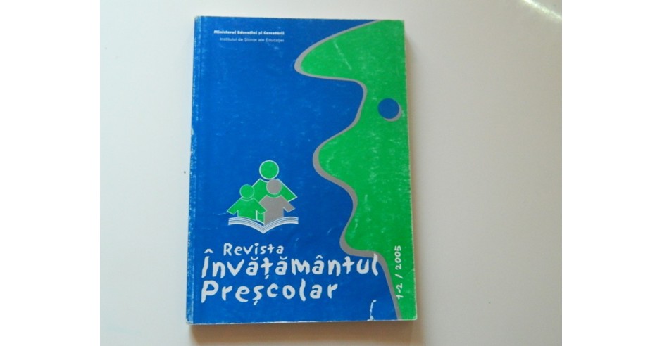 Revista Invatamantului Prescolar, Ministerul Educatiei si ...