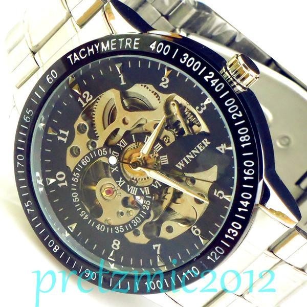 Ceas Full Automatic Mecanic Winner Model W112 2013 foto mare Ceas Full Automatic Mecanic Winner Model W112 2013 foto mare