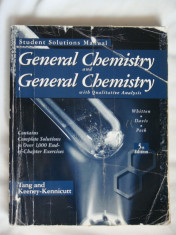 Student Solution Manual: General Chemistry and General Chemistry with Qualitative Analysis, 5th edition (Paperback) foto